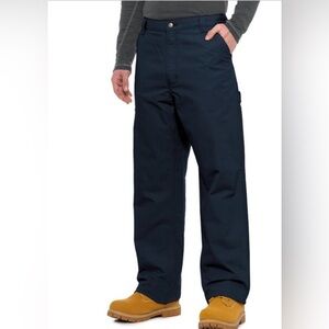 Carhartt Men’s Loose Fit Navy Blue Work Pants